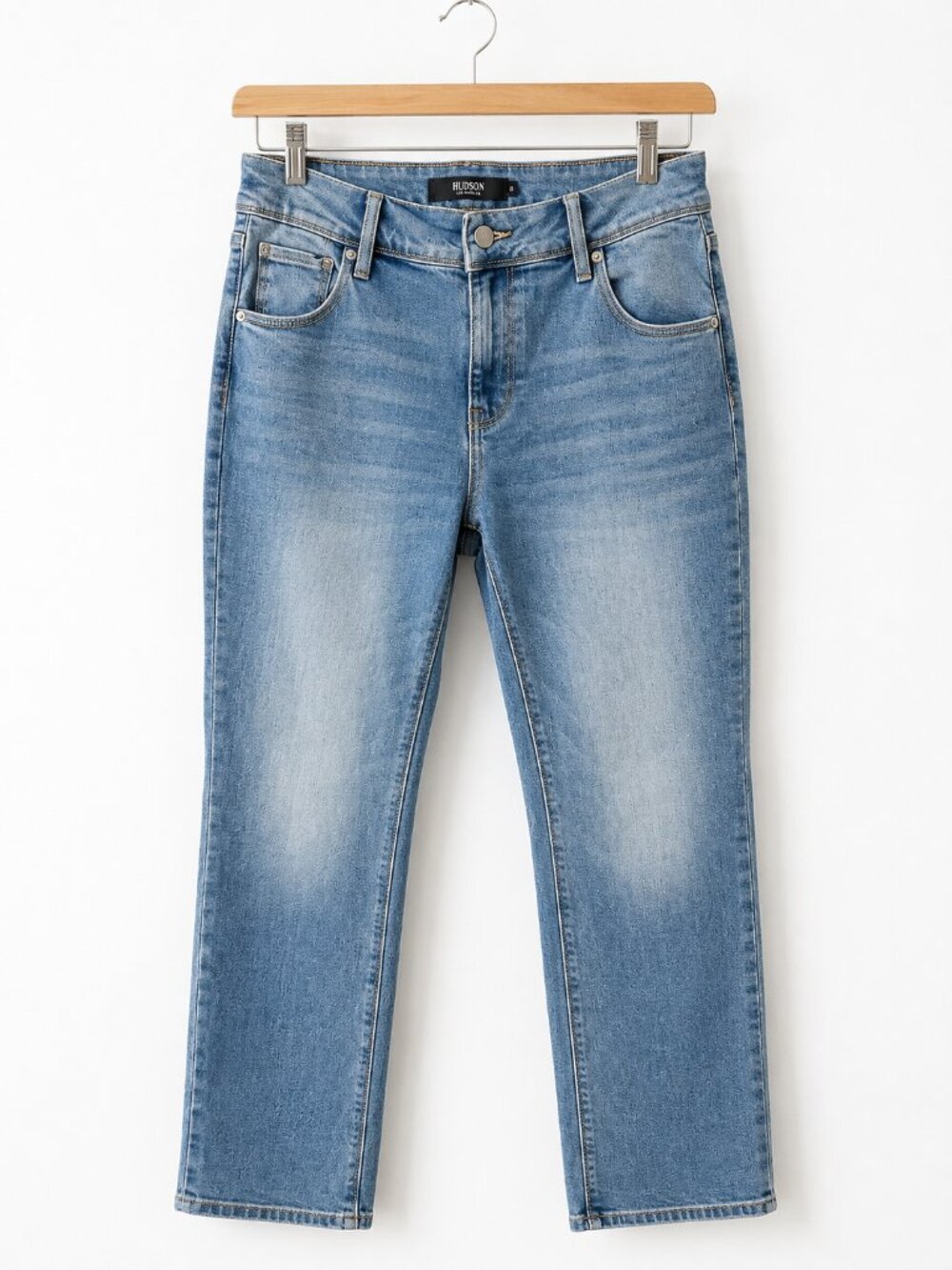Hudson Jeans Light Wash Straight Leg Denim Women’s Size 8